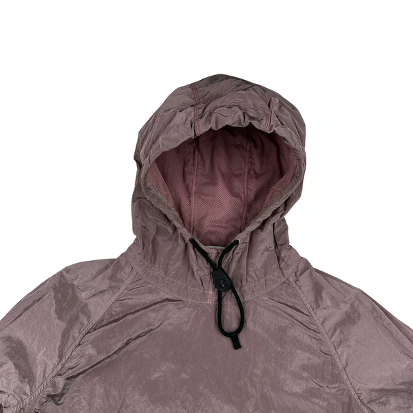 Stone Island 2018 Pink Nylon Metal Smock - Large