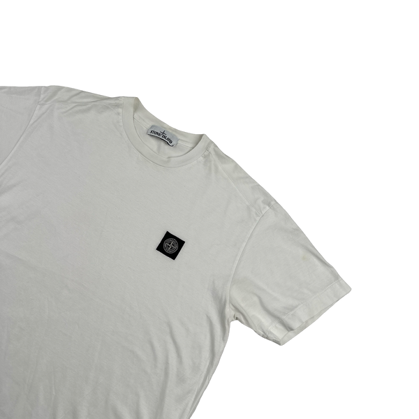 Stone Island 2019 White T Shirt - Large