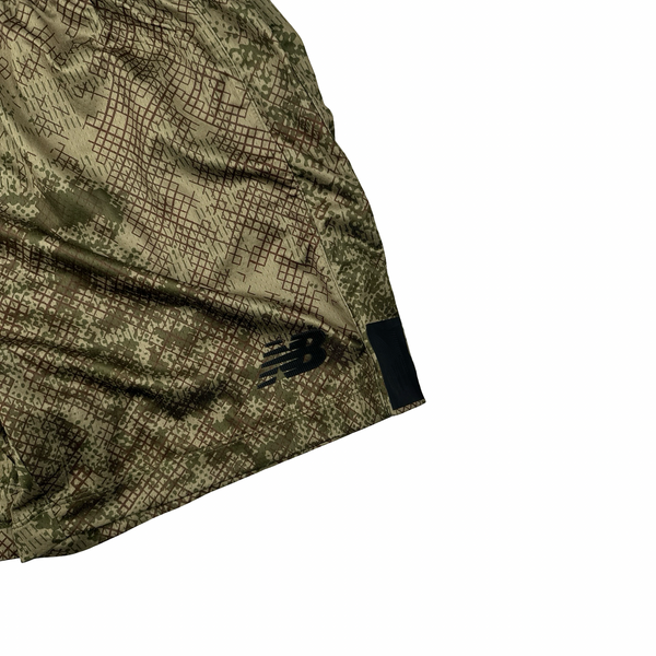 Stone Island x New Balance Camo Recycled Poly Football Shorts - XL