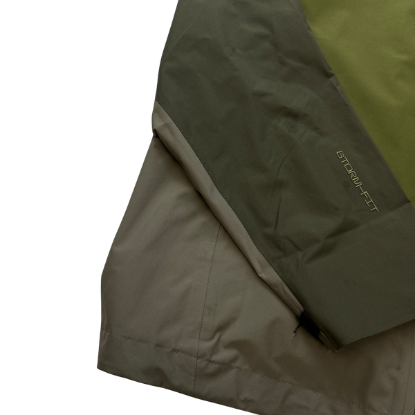 Nike ACG Green Colour Block Storm-Fit Rain Jacket - Medium