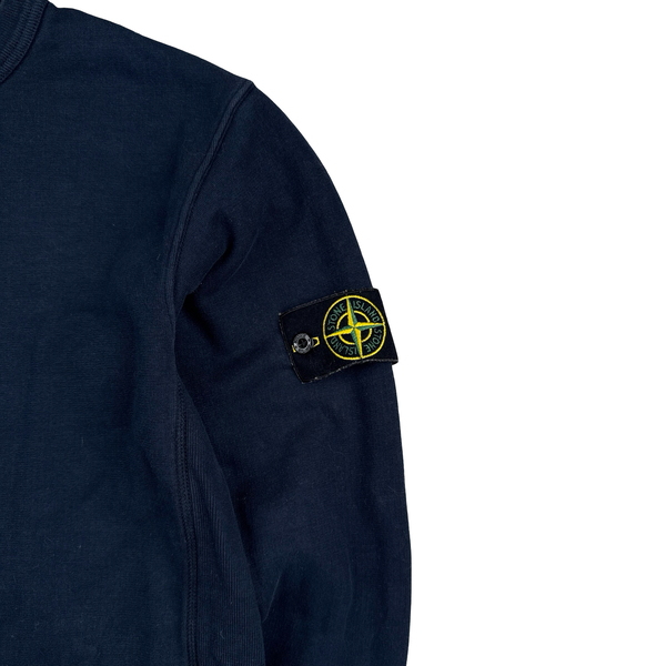 Stone Island 2014 Cotton Navy Crewneck Jumper - Medium