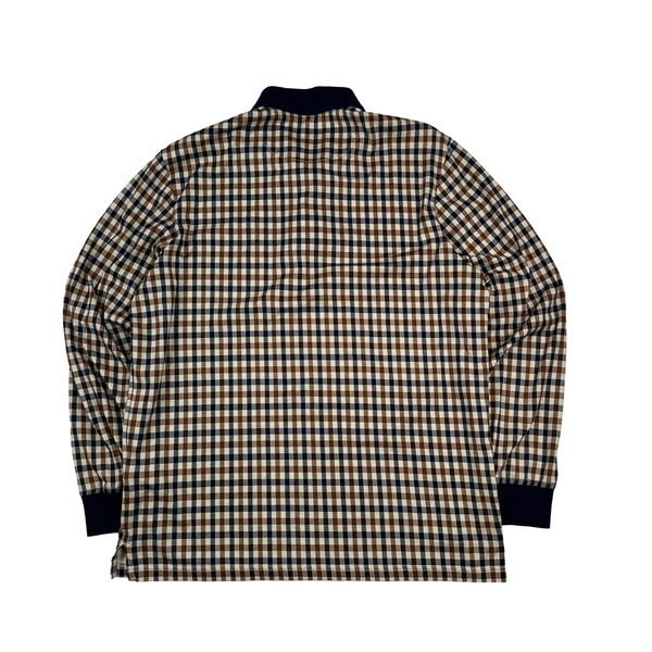 Aquascutum X Supreme Checked Longsleeve T Shirt - Large