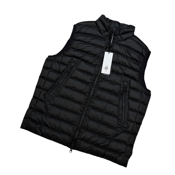 CP Company Black DD Shell Down Filled Lens Viewer Gilet - XL