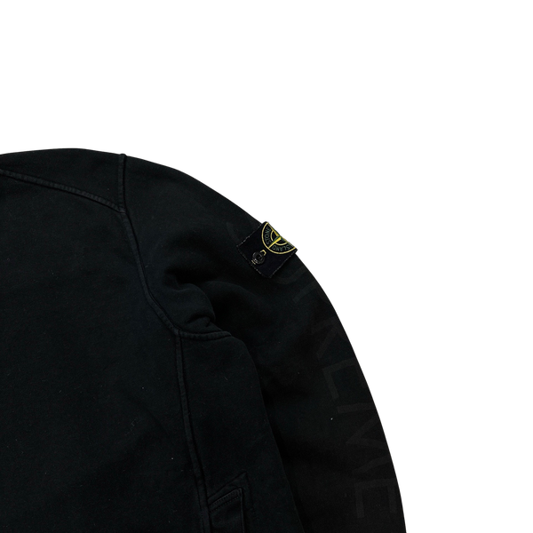 Stone Island x Supreme 2014 Black Spellout Tracksuit Set - Large