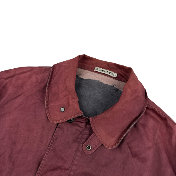 ジャケット・アウター Stone  1990 raso gommato vintage Stone Island Raso Gommato – AWAY DAYS 1990