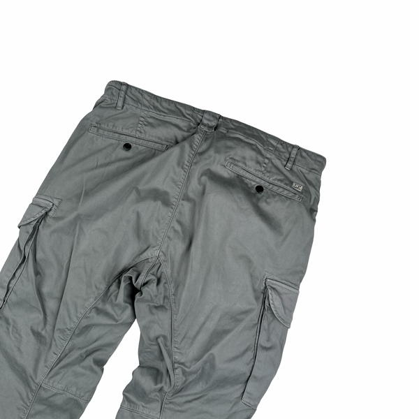 CP Company Grey Ergonomic Fit Cargo Trousers - XL