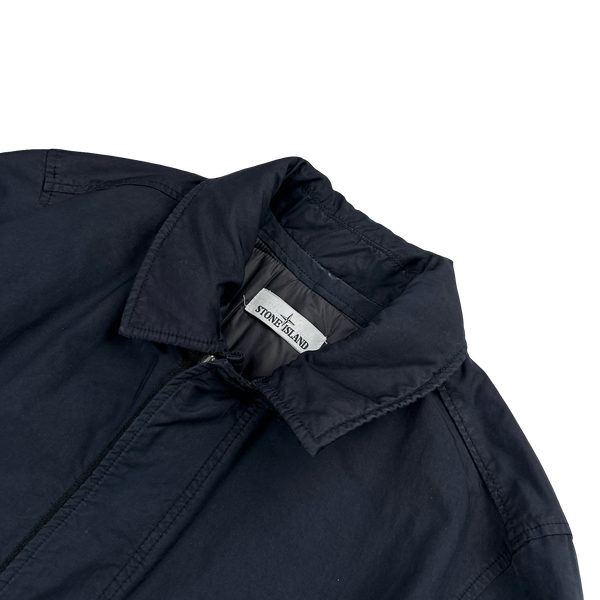 Stone Island 2017 Navy David TC Primaloft Lined Long Jacket - Large