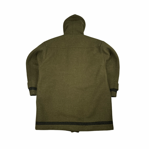 CP Company 80's Vintage Wool Montgomery Heavyweight Duffle Coat - Large