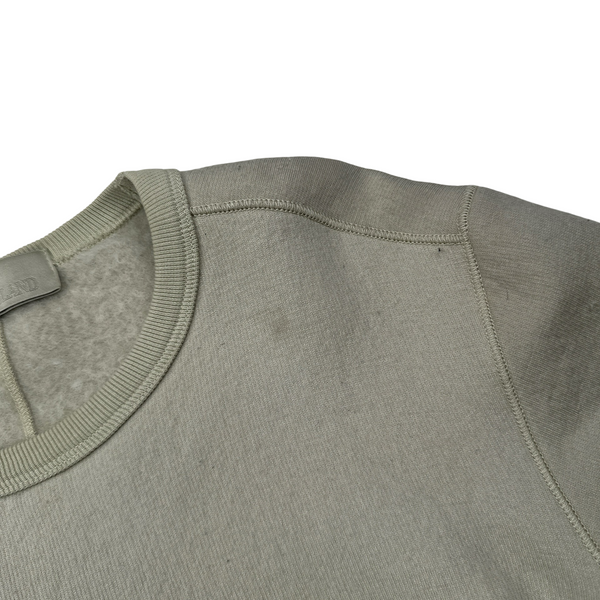 Stone Island 2018 Beige Wool Ghost Crewneck - Medium