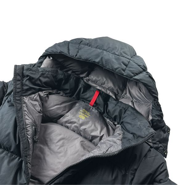 Ralph Lauren Black Puffer Thick Down Puffer Jacket - XL