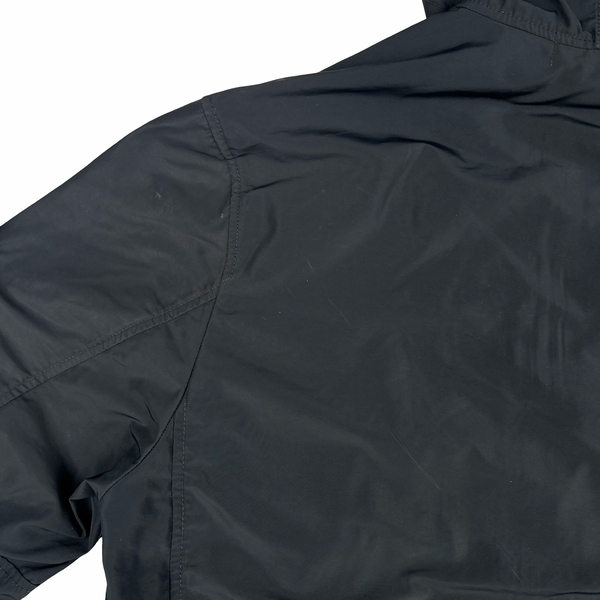 Stone Island 2018 Black Micro Reps Parka Jacket - Medium