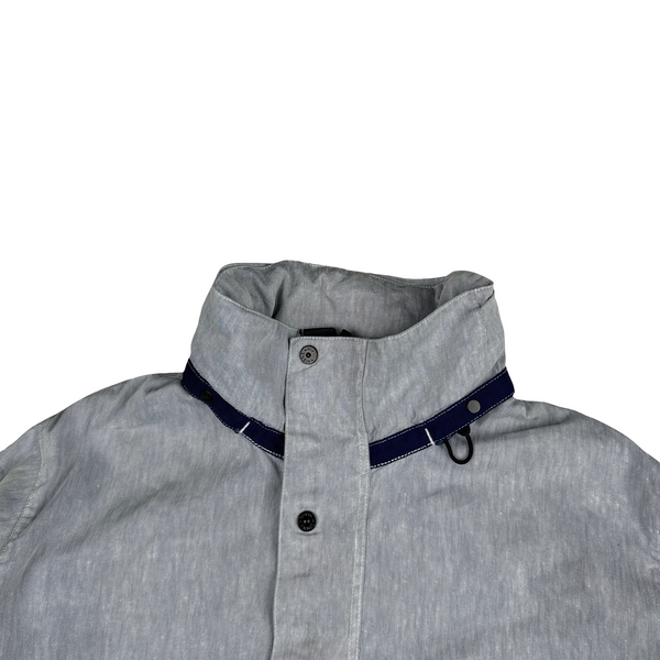 Stone Island 2011 Blue Lino Zipped Jacket - XL