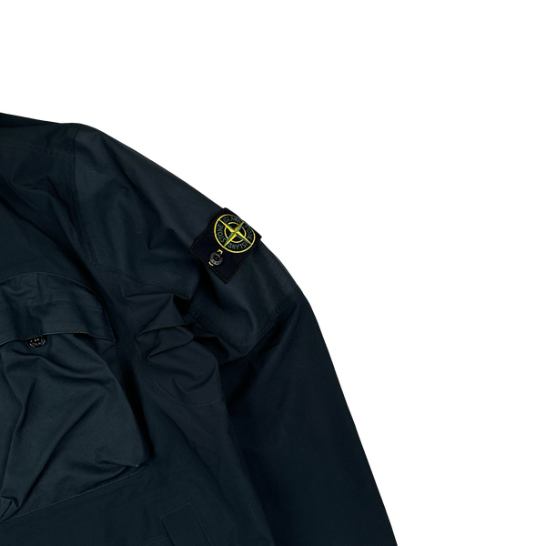 Stone Island Navy Tank Shield Jacket - Large