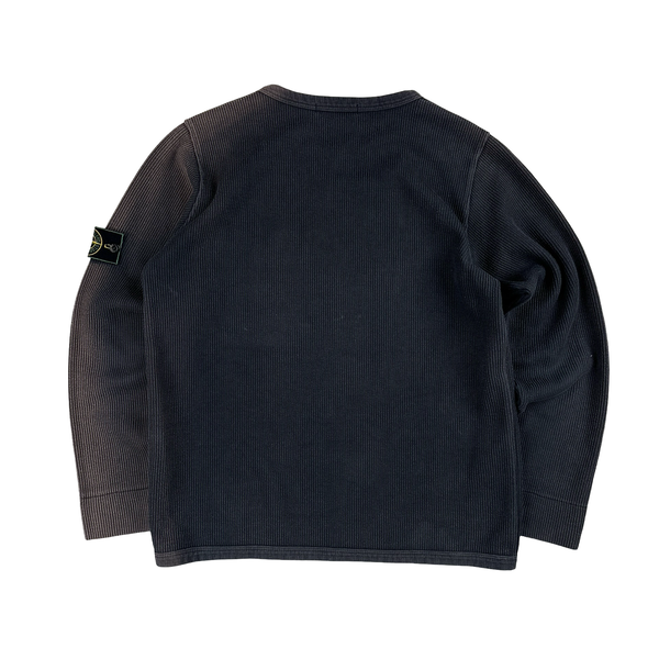 Stone Island Vintage 1999 Navy Pullover Sweater - Medium