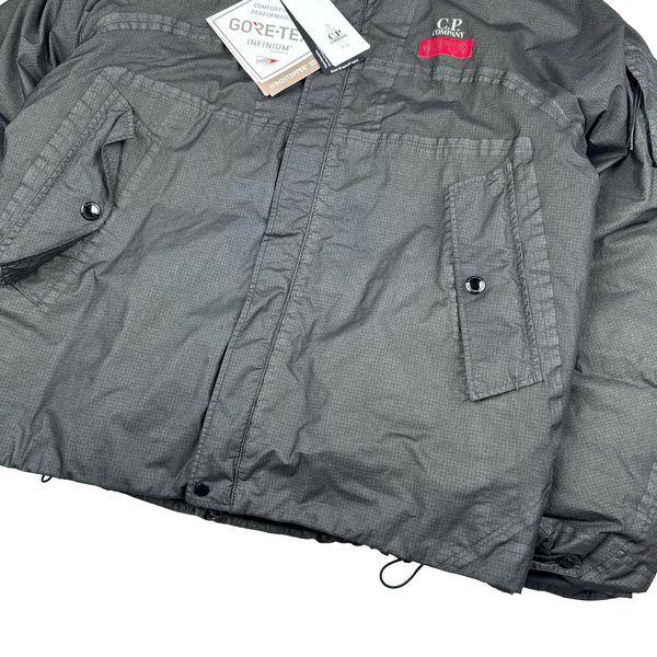CP Company Grey Gore G-Type Ripstop Down Lined Jacket - Medium