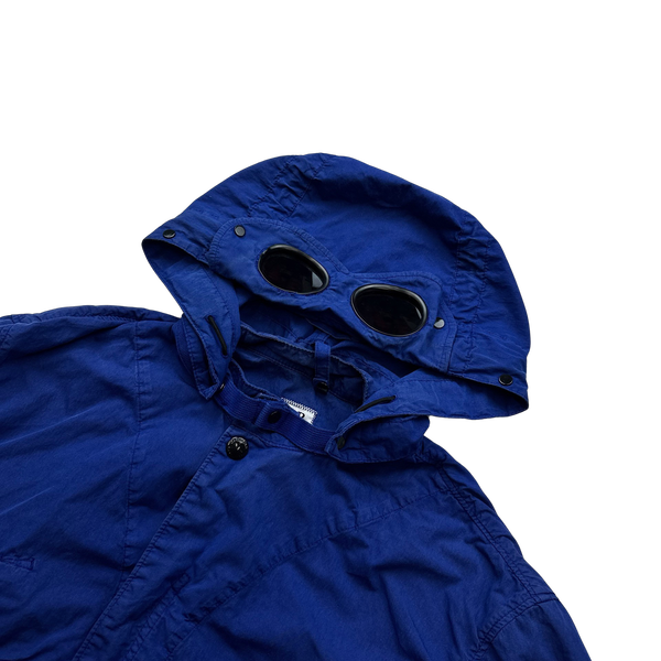 CP Company Blue 50 Fili Cotton Nylon Blend Jacket - XXL