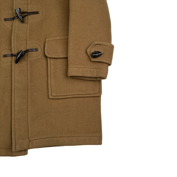Burberry Lana Wool Duffle Coat - Medium