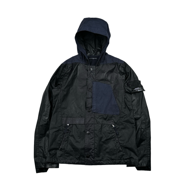Stone Island 2013 Shadow Project Navy Gommato-R Hooded Jacket - Medium
