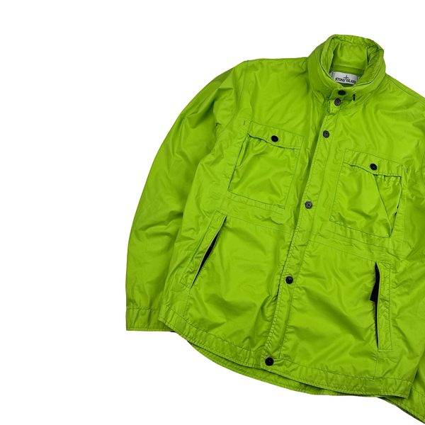 Stone Island Neon Waterproof Performance Tela Rip Stop - Medium