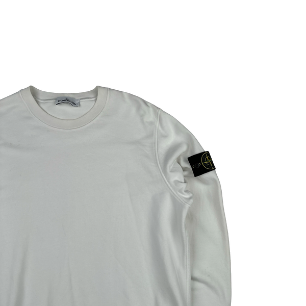 Stone Island 2021 White Crewneck Pullover Jumper - XL