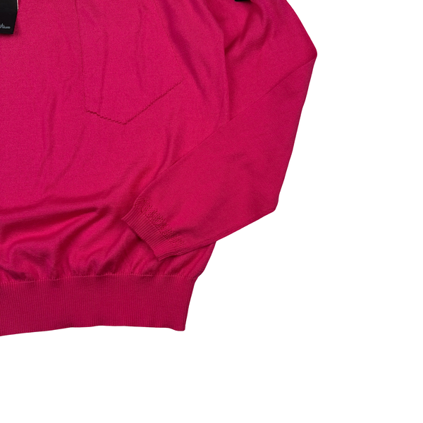 Stone Island 2018 Pink Shadow Project Knitted Crewneck - Medium