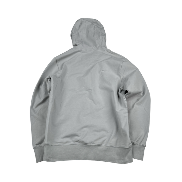 CP Company Grey Metropolis Pullover Stretch Hoodie - Small