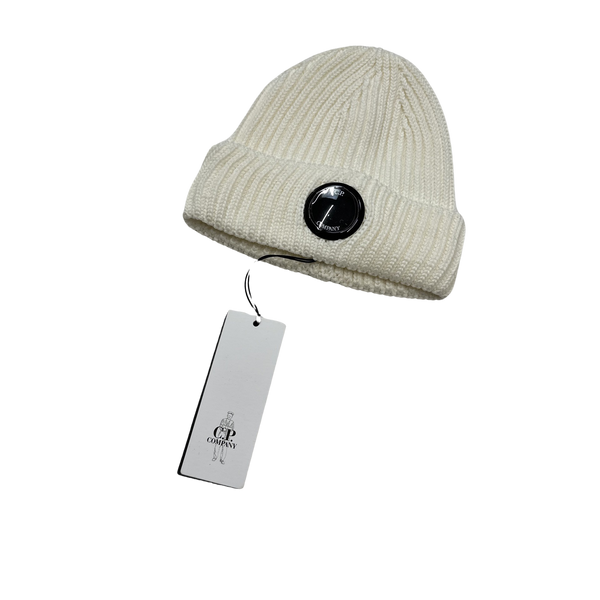 CP Company Ribbed Wool Lens Viewer Beanie