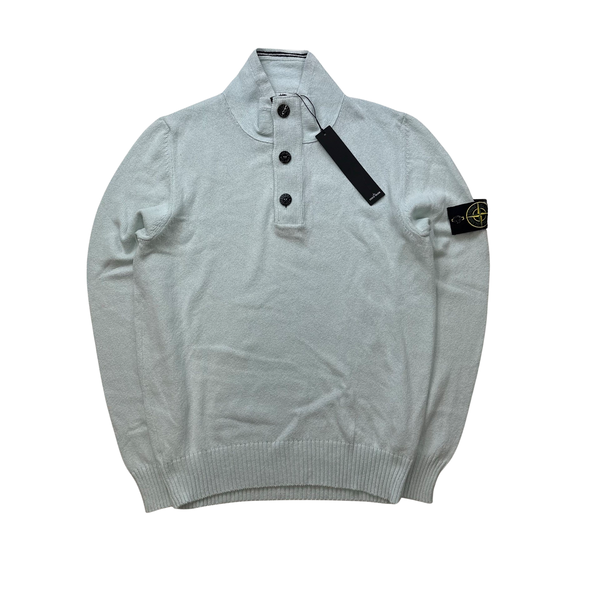 Stone Island 2013 Light Blue Cotton Pullover - Large