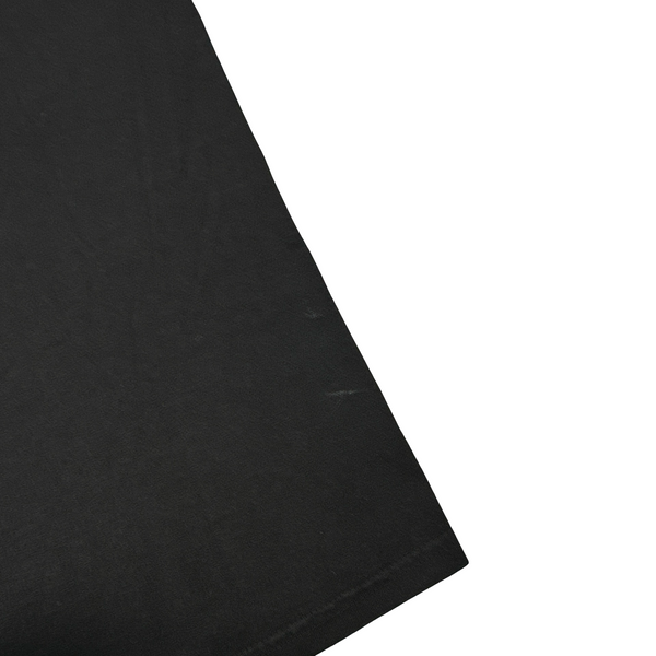 Stussy Black Cotton Graphic T Shirt - Medium