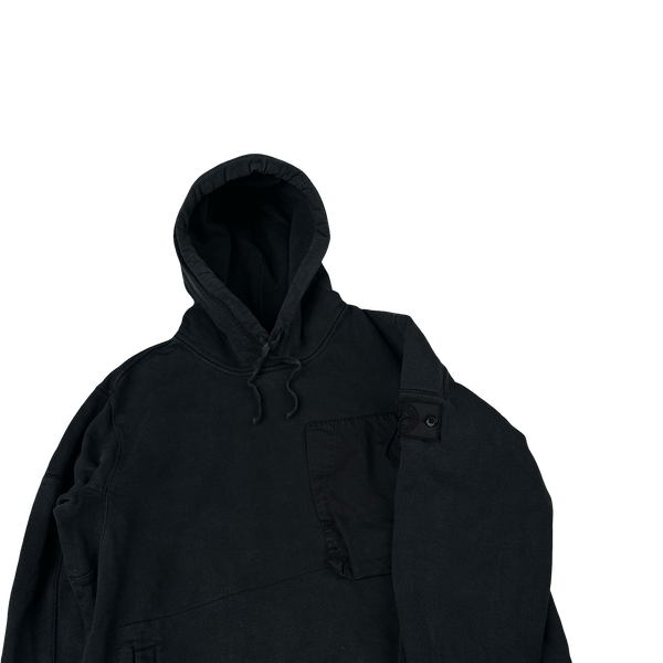 Stone Island 2018 Shadow Project Thick Cotton Pullover Hoodie - Medium