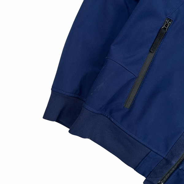 Stone Island 2018 Navy Soft Shell R Jacket - Large