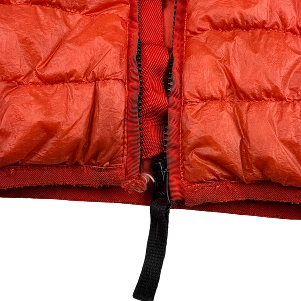 Stone Island 2016 Red Garment Dyed Puffer Jacket - Medium