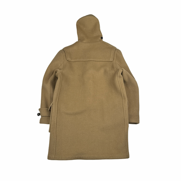 Burberry Lana Wool Blend Hooded Duffle Coat - XL