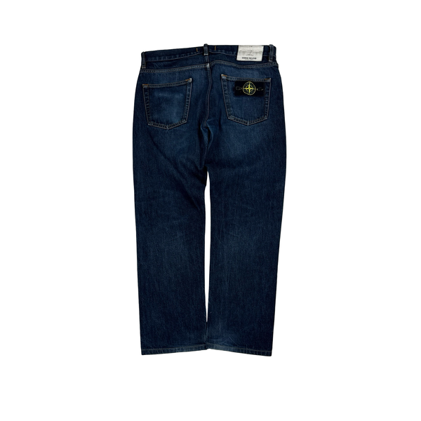 Stone Island 2016 RE-T Fit Dark Denim Jeans - 30"
