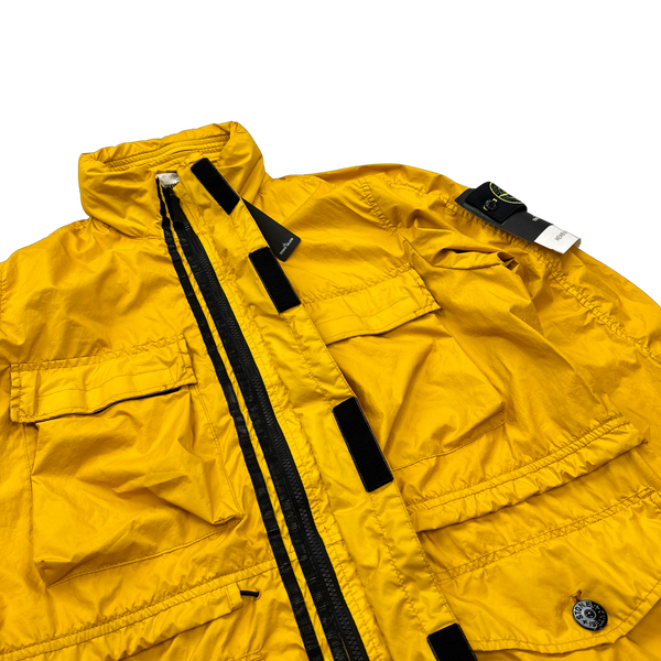 Stone Island 2017 Yellow Membrana 3L TC Multipocket Jacket - Medium