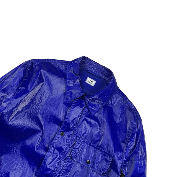 CP Company Blue Cristal Overshirt - Medium