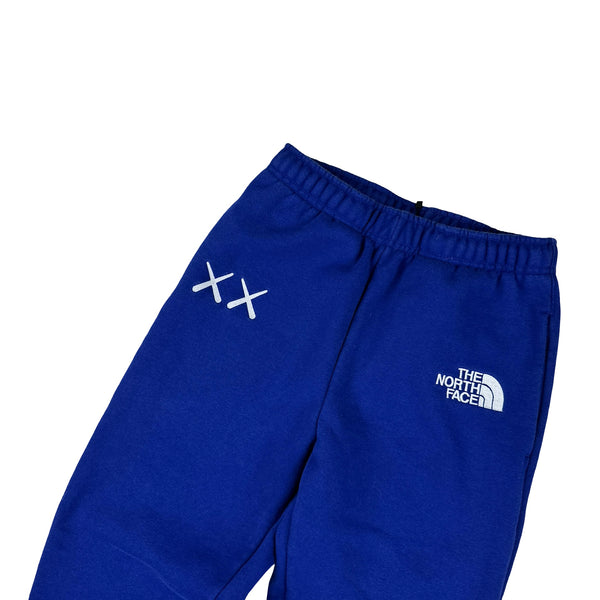 North Face X Kaws Electric Blue Full Tracksuit - XS