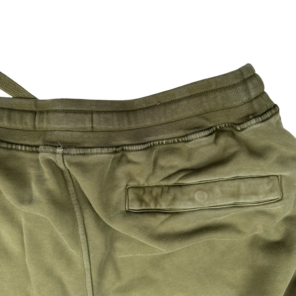 Stone Island 2021 Green Tracksuit Bottoms - Medium