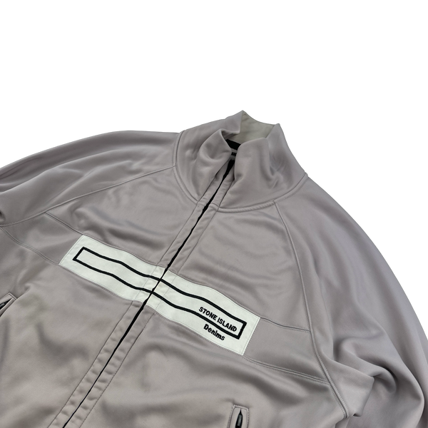 Stone Island 2003 Mauve Denims Nylon Track Top - Medium