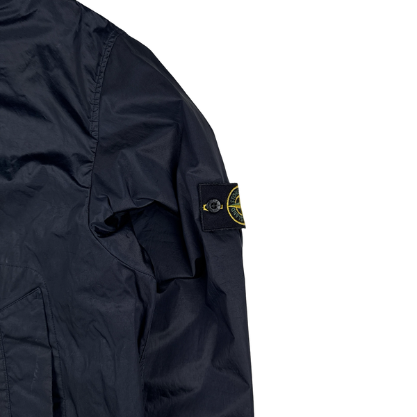 Stone Island 2008 Shimmer Velour Lined Nylon Jacket - XXL