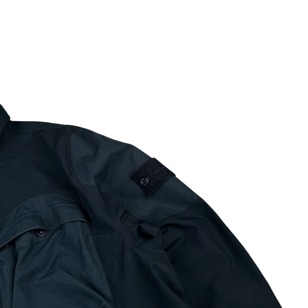 Stone Island 2018 Navy Ghost Tank Shield Jacket - XL