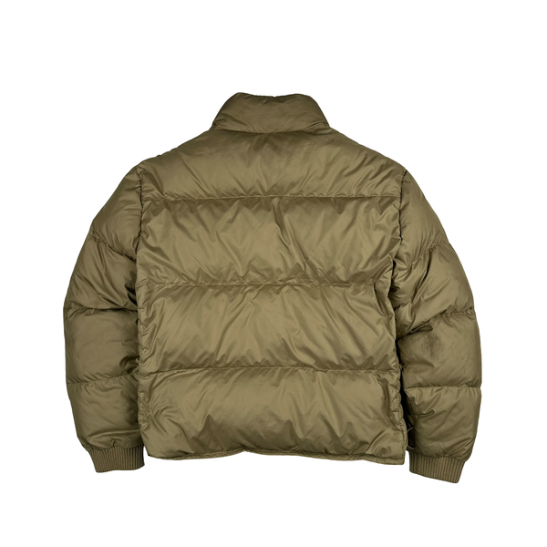 Ralph Lauren Tan 2 in 1 Zip up Puffer Jacket - Large
