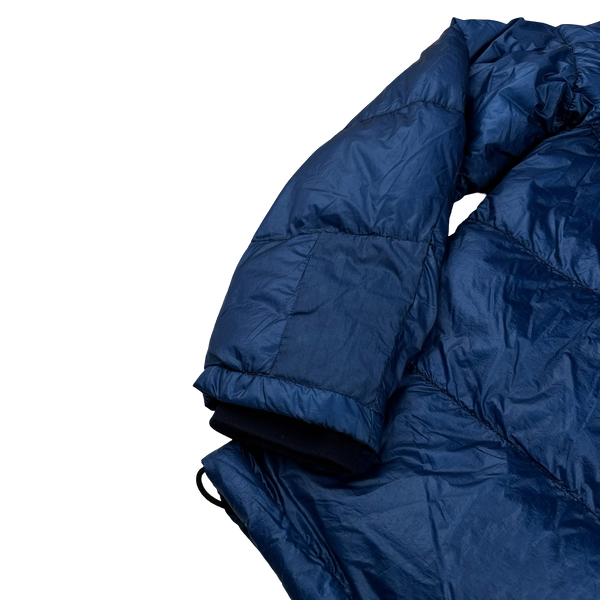 Stone Island 2013 Blue Garment Dyed Puffer Jacket - Medium