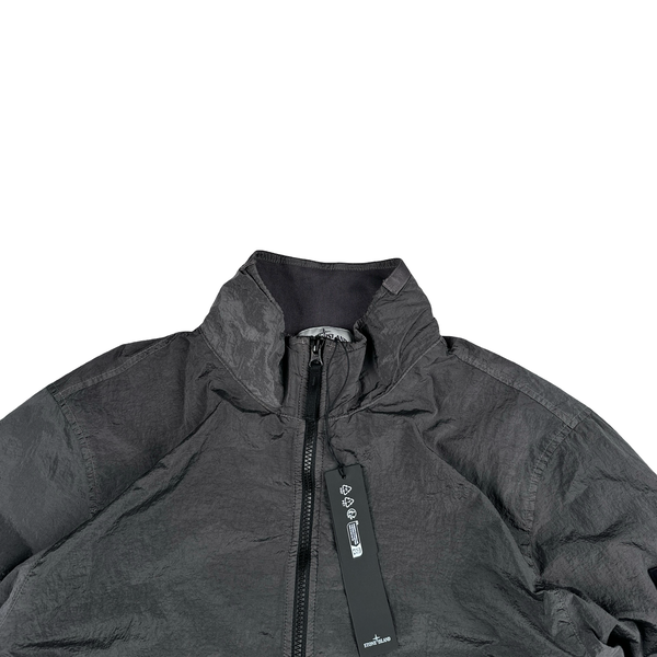 Stone Island 2026 Grey Nylon Metal Zipped Jacket - Large