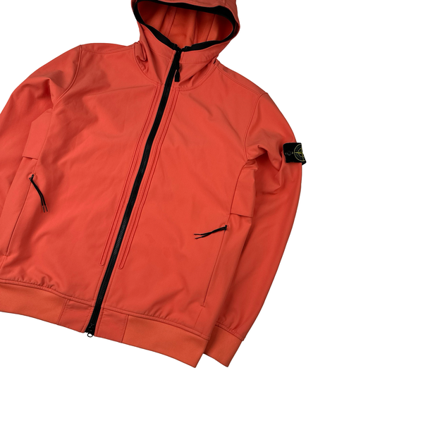 Stone Island Coral Soft Shell R E Dye Tech Jacket - Large