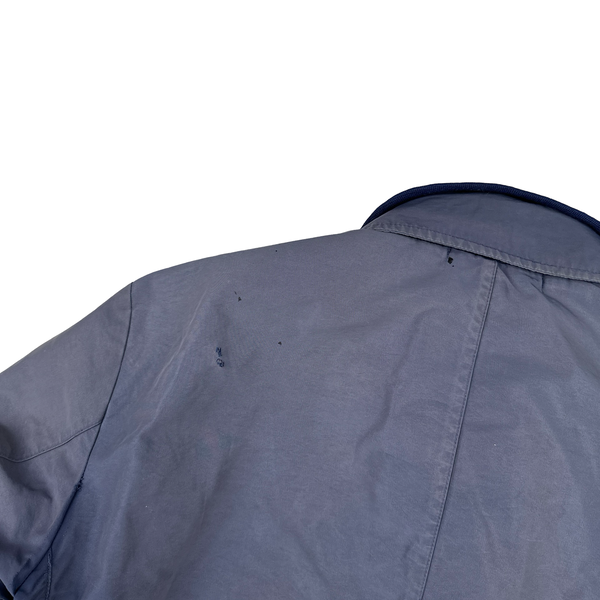 Stone Island Navy Micro Reps Multi Pocket Shield Jacket - Large