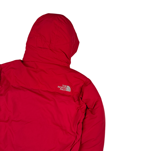 North Face Red Summit Series 700 Down Hooded Puffer Jacket - Medium