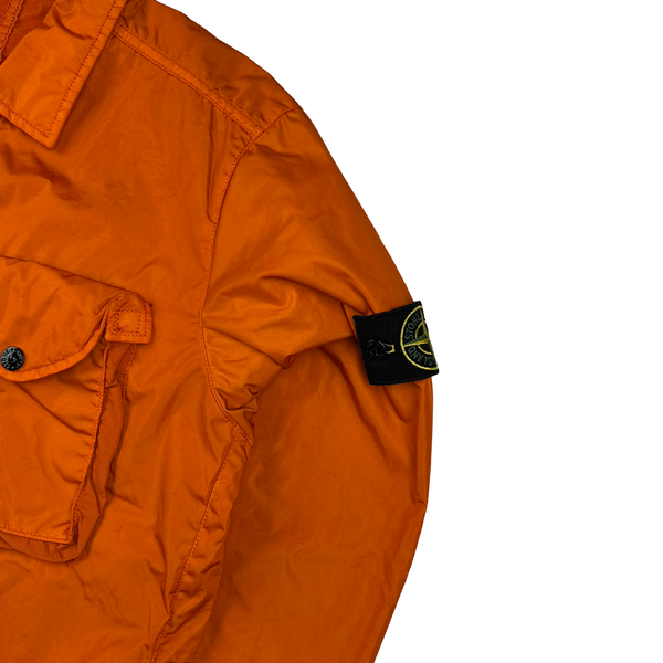 Stone Island 2015 Lamy Flock  Thick Nylon Jacket - Large