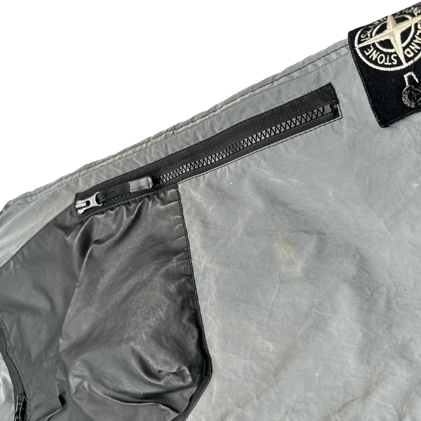 Stone Island 2017 Garment Dyed Plated Reflective 3 in 1 Jacket - Large