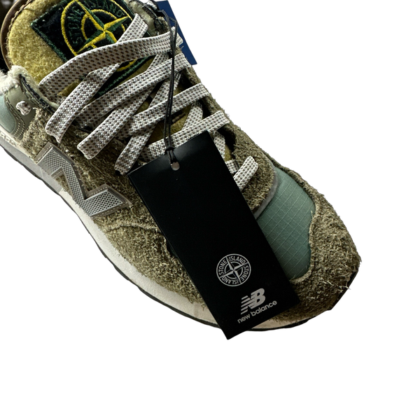 Stone Island x New Balance 574 Legacy Trainers - UK 9